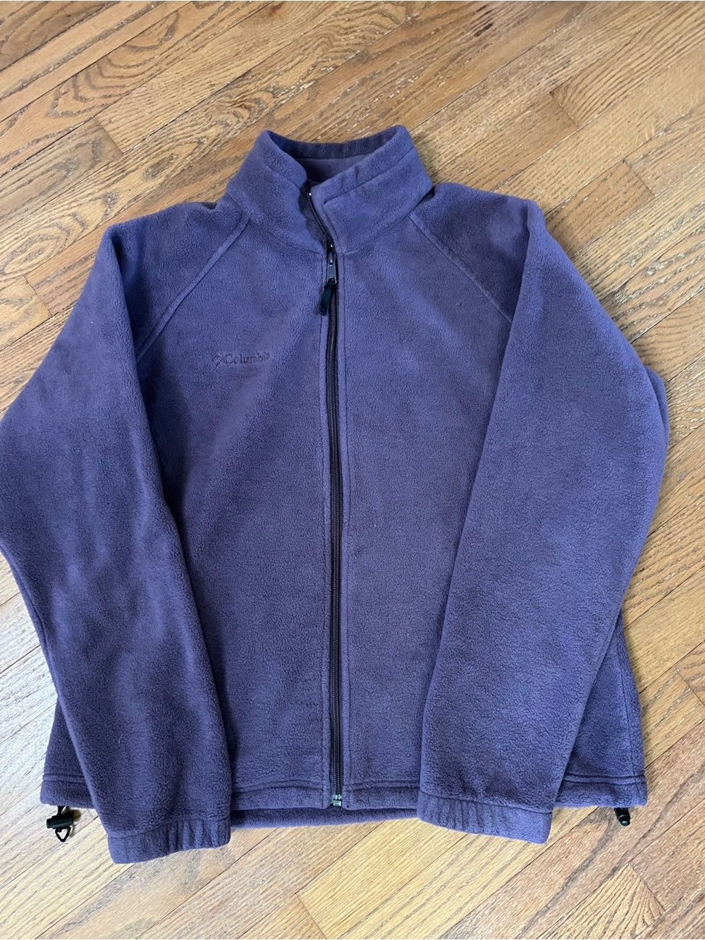 Columbia Kids Purple Full-Zip Fleece Jacket
